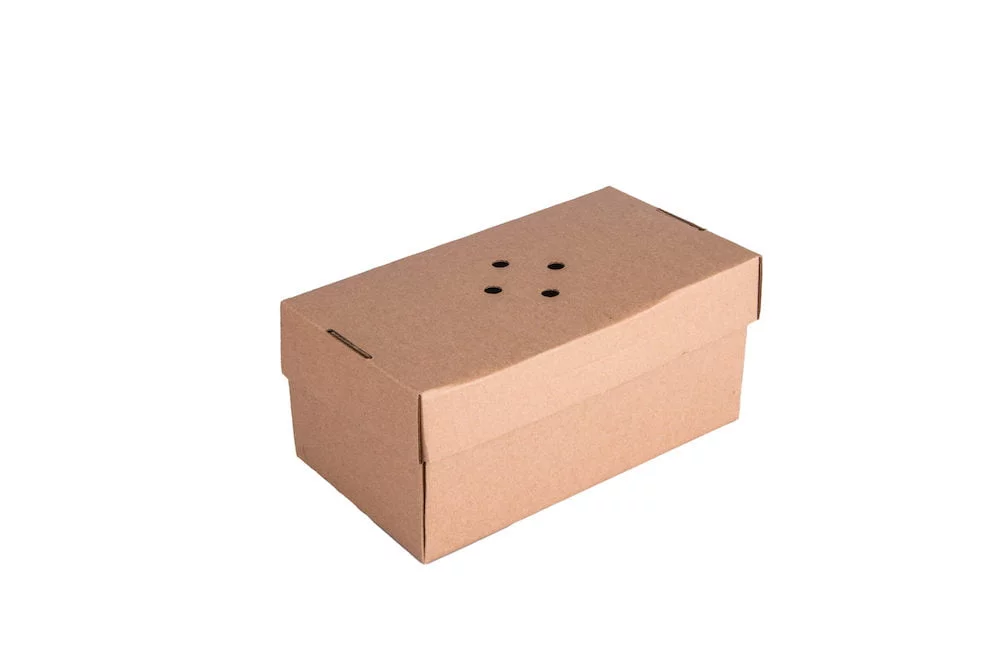 Ventilated Burger Boxes - Maintain the Perfect Crunch Large Plain