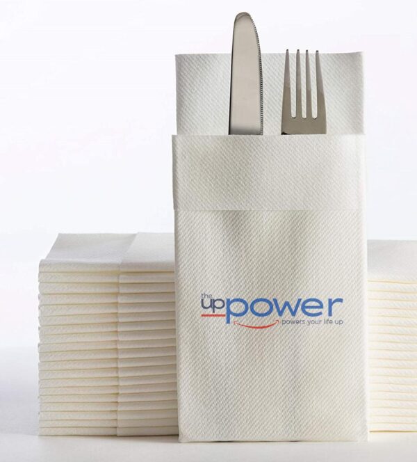 Custom Printed Airlaid Tissue Pocket Napkin