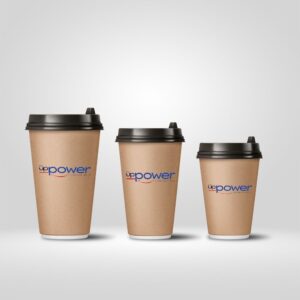 Custom Printed Eco-Friendly Disposable Coffee Cups