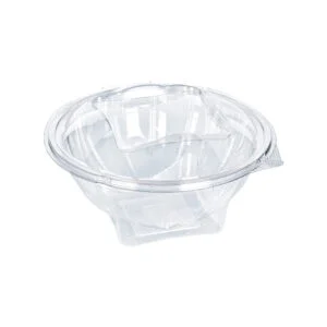1000 ml Hinged Lid Round Salad Bowl