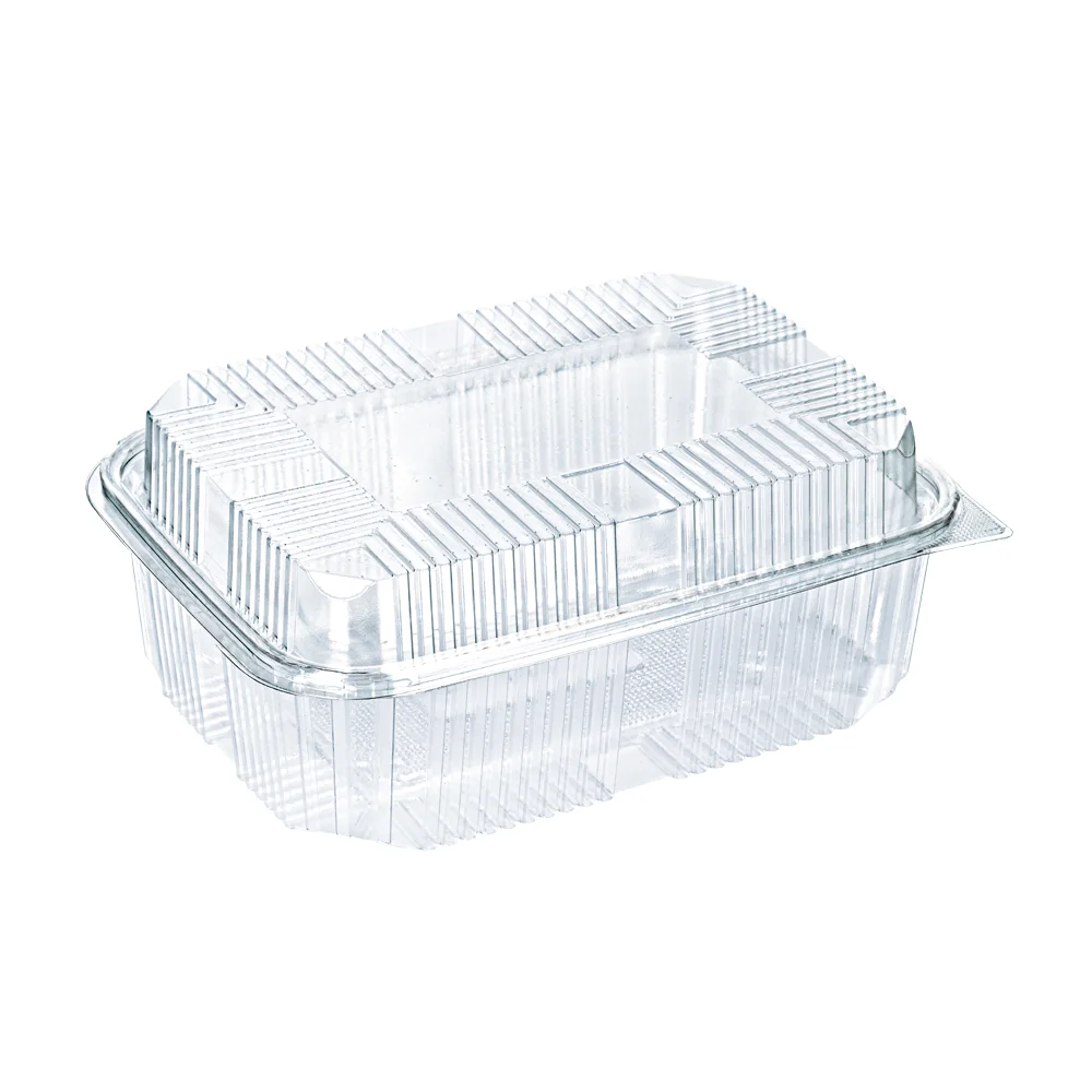 1750 ml Rectangular High Lid Deli Container