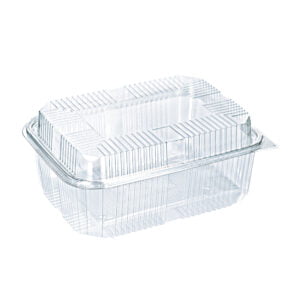 2000 ml Rectangular High Lid Container