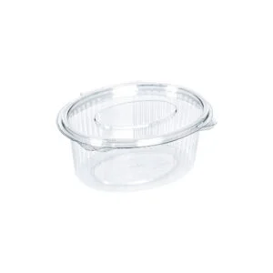 375 ml Hinged Lid Oval Food Container