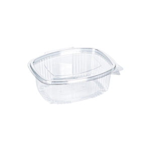 500 ml Hinged Lid Oval Food Container