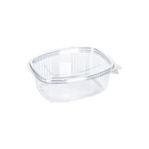 500 ml Hinged Lid Oval Food Container
