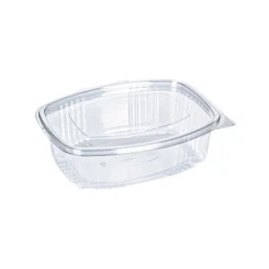 750 ml Hinged Lid Oval Food Container